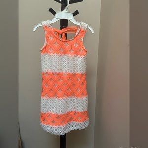 Girl’s Beautiful Iris & Ivy Coral Dress!